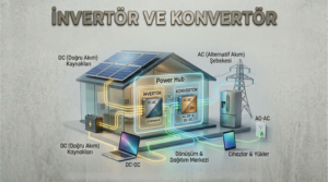 Elektrik Enerjisi Nasıl Dönüştürülür? İnvertör ve Konvertörün Kritik Rolü